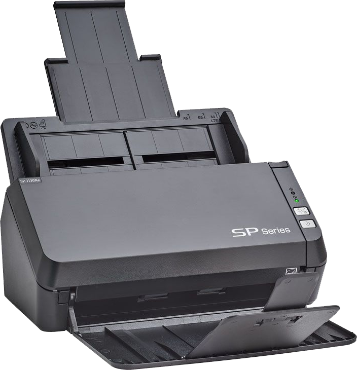 Photograph of the Ricoh SP-1130Ne sheetfed scanner