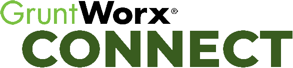 Clip art image of the GruntWorx Connect logo